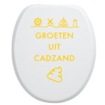 Toiletbrilsticker - Cadzand - Afbeelding 5