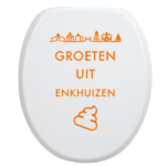 Toiletbrilsticker - Enkhuizen - Afbeelding 3