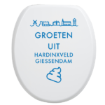 Toiletbrilsticker - Hardinxveld-Giessendam - Afbeelding 4