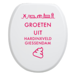 Toiletbrilsticker - Hardinxveld-Giessendam - Afbeelding 7