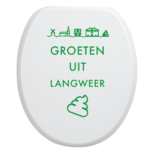 Toiletbrilsticker - Langweer - Afbeelding 6