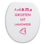 Toiletbrilsticker - Langweer - Afbeelding 7