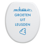Toiletbrilsticker - Leusden - Afbeelding 4