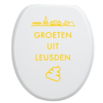 Toiletbrilsticker - Leusden - Afbeelding 5