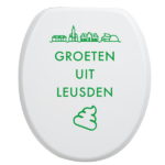 Toiletbrilsticker - Leusden - Afbeelding 6