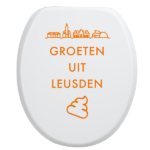 Toiletbrilsticker - Leusden - Afbeelding 3