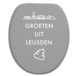 Toiletbrilsticker - Leusden - Afbeelding 2