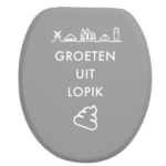 Toiletbrilsticker - Lopik - Afbeelding 2