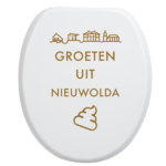 Toiletbrilsticker - Nieuwolda - Afbeelding 8