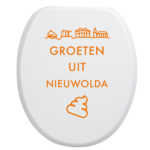 Toiletbrilsticker - Nieuwolda - Afbeelding 3