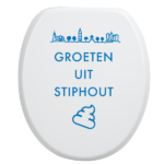Toiletbrilsticker - Stiphout - Afbeelding 4