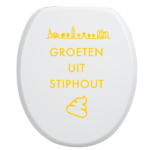 Toiletbrilsticker - Stiphout - Afbeelding 5