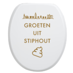 Toiletbrilsticker - Stiphout - Afbeelding 8