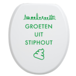 Toiletbrilsticker - Stiphout - Afbeelding 6