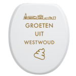 Toiletbrilsticker - Westwoud - Afbeelding 8