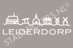 Muursticker - Leiderdorp - Afbeelding 2