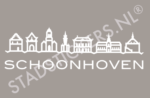 Muursticker - Schoonhoven - Afbeelding 2