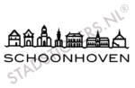 Muursticker - Schoonhoven - Afbeelding 3