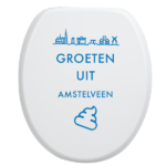 Toiletbrilsticker - Amstelveen - Afbeelding 4