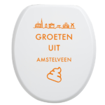 Toiletbrilsticker - Amstelveen - Afbeelding 3