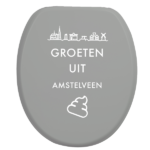 Toiletbrilsticker - Amstelveen - Afbeelding 2