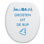 Toiletbrilsticker - De Rijp - Afbeelding 4
