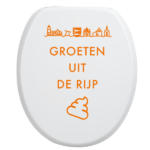 Toiletbrilsticker - De Rijp - Afbeelding 3