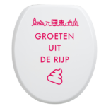 Toiletbrilsticker - De Rijp - Afbeelding 7