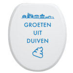 Toiletbrilsticker - Duiven - Afbeelding 4