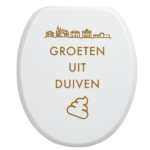 Toiletbrilsticker - Duiven - Afbeelding 8