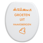 Toiletbrilsticker - Haaksbergen - Afbeelding 3