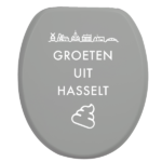 Toiletbrilsticker - Hasselt - Afbeelding 2