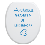 Toiletbrilsticker - Leiderdorp - Afbeelding 4