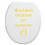 Toiletbrilsticker - Leiderdorp - Afbeelding 5