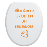 Toiletbrilsticker - Leiderdorp - Afbeelding 3