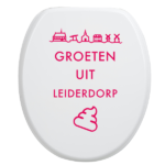 Toiletbrilsticker - Leiderdorp - Afbeelding 7