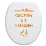 Toiletbrilsticker - Meerssen - Afbeelding 3