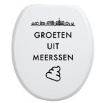 Toiletbrilsticker - Meerssen