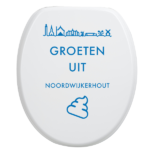 Toiletbrilsticker - Noordwijkerhout - Afbeelding 4