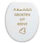 Toiletbrilsticker - Reeve - Afbeelding 8