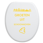 Toiletbrilsticker - Schoonhoven - Afbeelding 5
