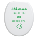 Toiletbrilsticker - Schoonhoven - Afbeelding 6