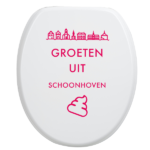 Toiletbrilsticker - Schoonhoven - Afbeelding 7