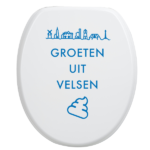 Toiletbrilsticker - Velsen - Afbeelding 4