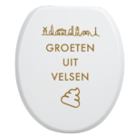 Toiletbrilsticker - Velsen - Afbeelding 8