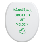 Toiletbrilsticker - Velsen - Afbeelding 6