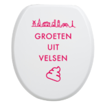 Toiletbrilsticker - Velsen - Afbeelding 7