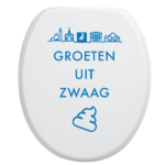 Toiletbrilsticker - Zwaag - Afbeelding 4