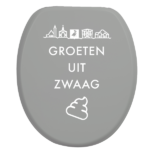 Toiletbrilsticker - Zwaag - Afbeelding 2
