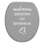 Toiletbrilsticker - Beverwijk - Afbeelding 2